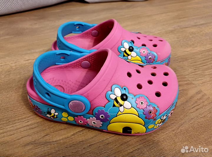 Сабо crocs для девочки c8