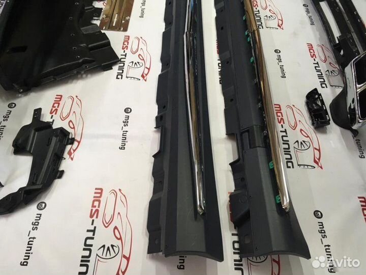 Обвес Mercedes S-class w222 s65 AMG + решетка