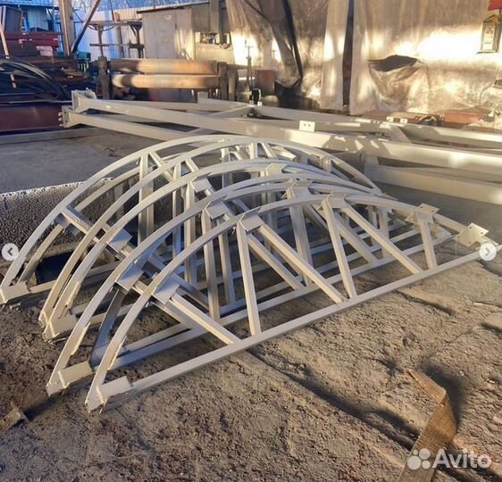 Металлокаркас для промышленных объектов