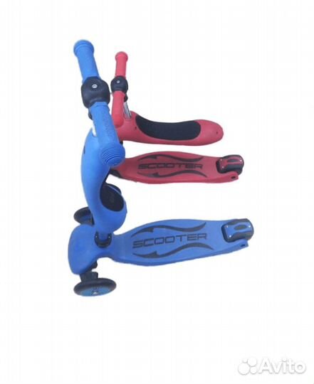 Самокат 3-х колесный беговел Scoot&Ride HighwayKic