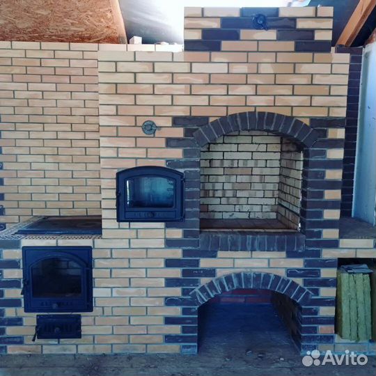 Кладка печи,камина,барбекю
