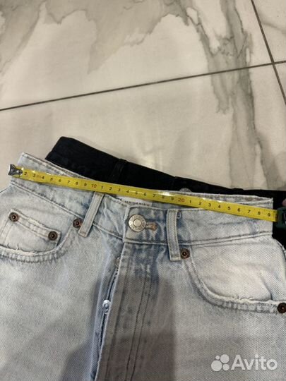 Джинсовые шорты zara 32