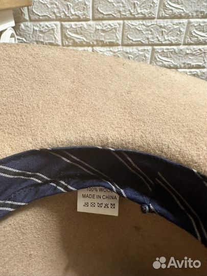 Шляпа женская-100% шерсть