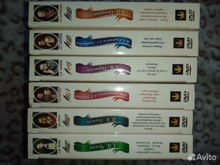 Русская литература на DVD