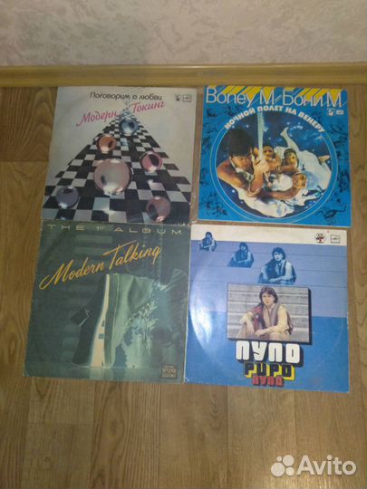 Виниловые пластинки СССР