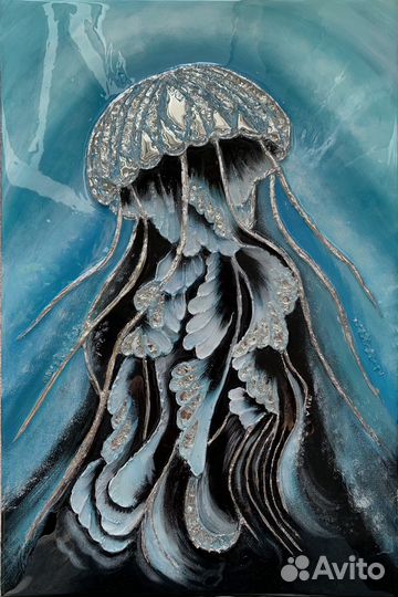 Картина медуза