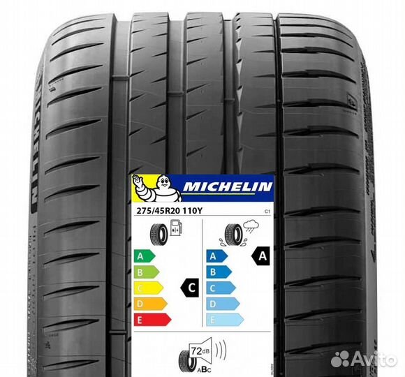 Michelin Pilot Sport 4 SUV 275/45 R20 110Y