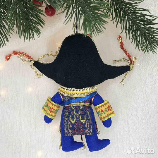 Елочная игрушка ручной работы 
