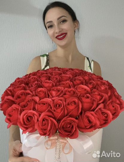 Букет цветов из мыла