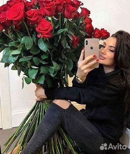 101 Роза Цветы Букеты 51 25 Роз Доставка