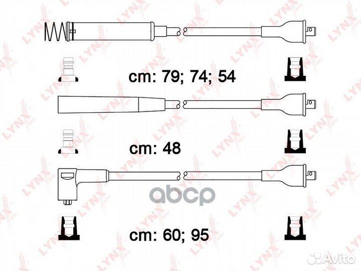 Комплект высоковольтных проводов (класс E) SPE5