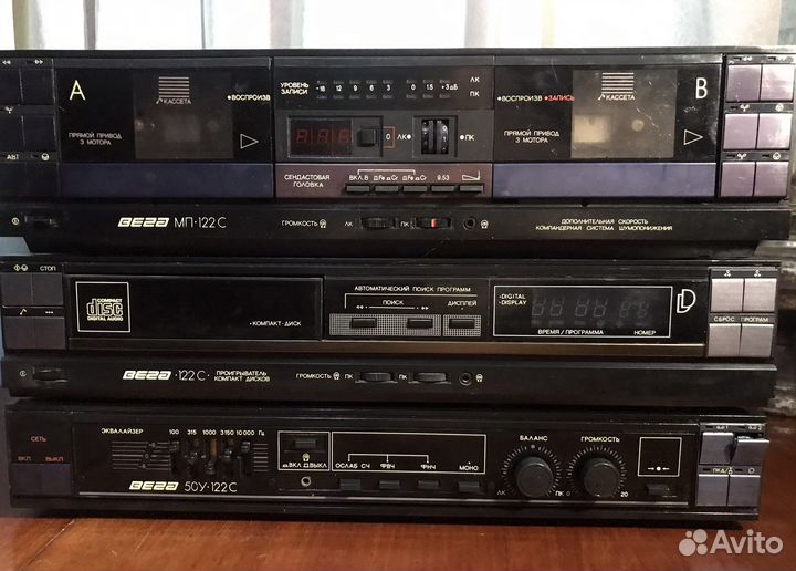 Музыкальный центр вега 122