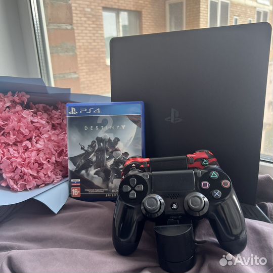 Консоль Sony PS4 slim + игра в подарок