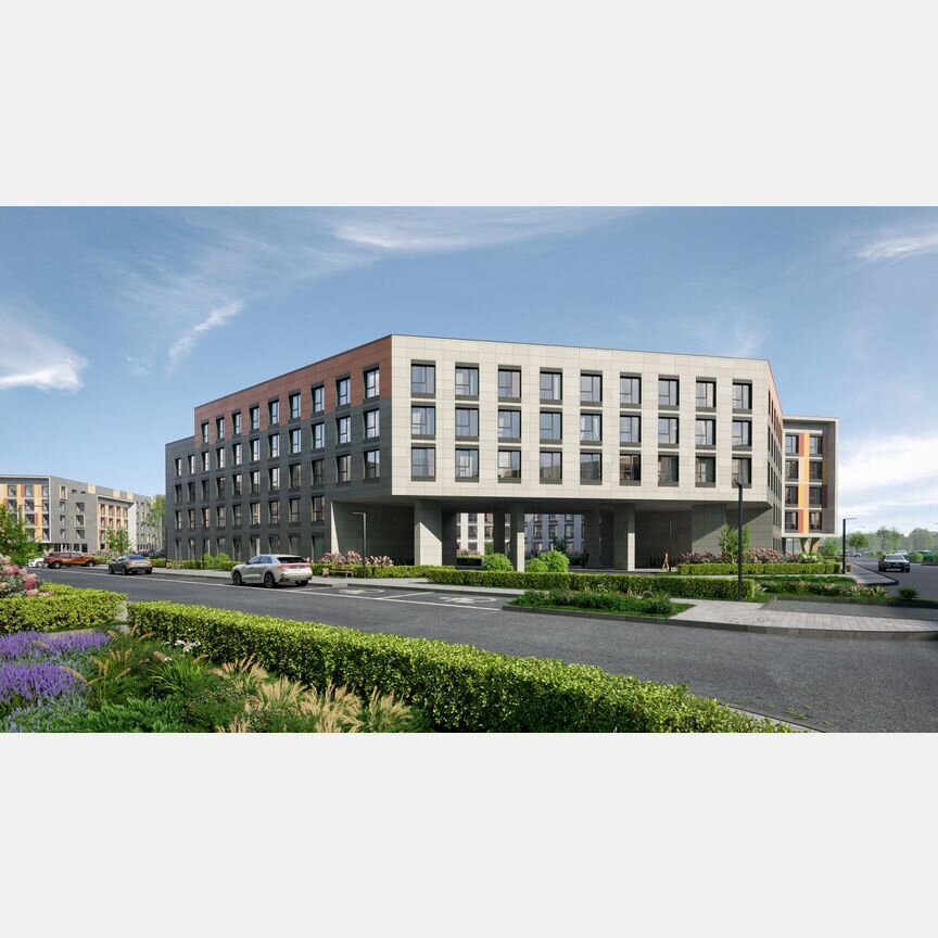 2-к. квартира, 57,7 м², 1/5 эт.