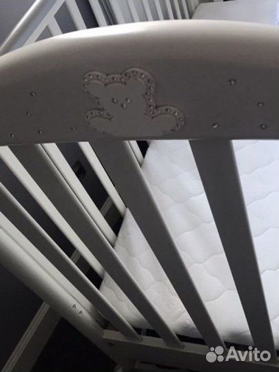 Детская кроватка Pali Пали Италия белая