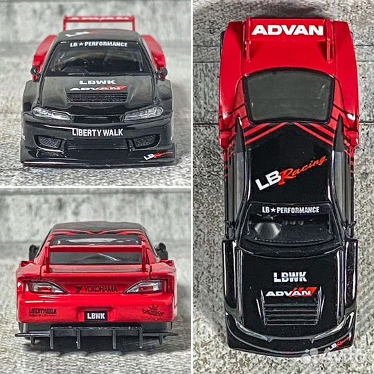 Nissan Silvia S15 Advan Mini GT 1 64 New