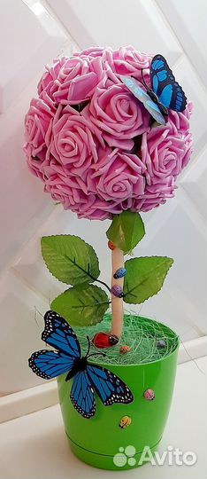 Парящая чашка, топиарии handmade