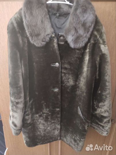 Шуба мутоновая 54 56 раз