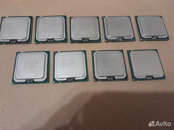 Много процессоров Intel 1155/1150/775 сокет