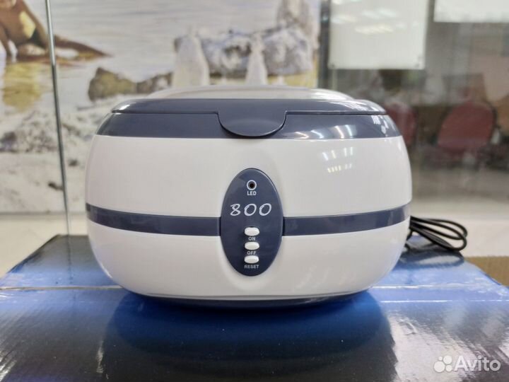 Ультразвуковая мойка белая VGT-800 0,6 л