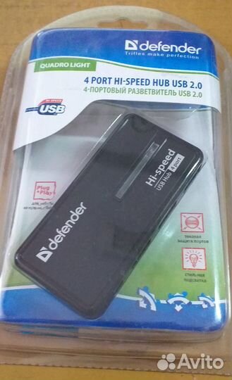 Хаб мини 4порта