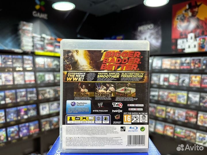 Игры для PS3: WWE 12