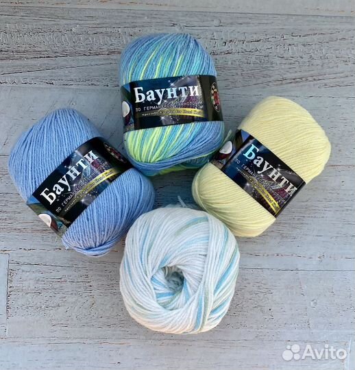 Пряжа Баунти хлопок