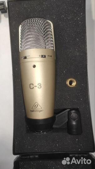 Конденсаторный микрофон Behringer C-3