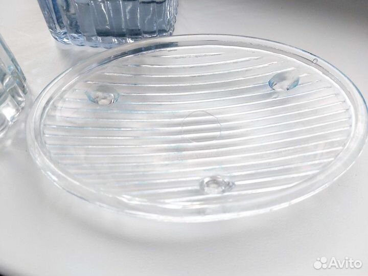 Набор для ванной мыльница дозатор и стакан