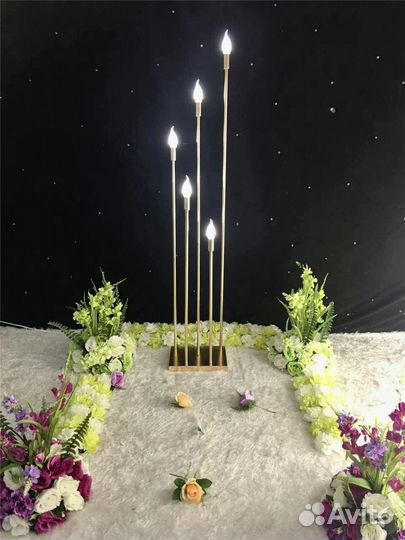 Свечи decor аренда для свадьбы