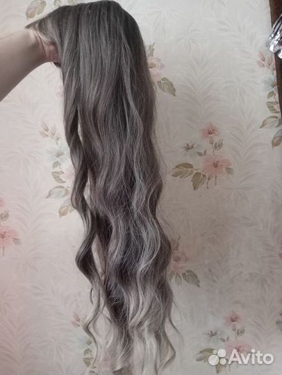 Парик пепельный блонд