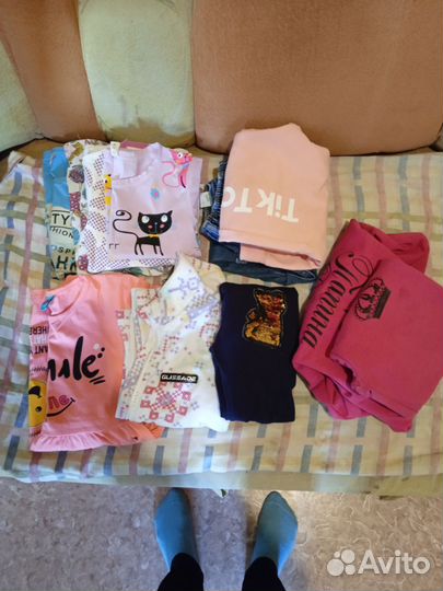 Детские вещи пакетом для девочки