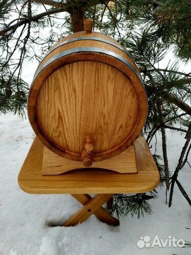 Бочка дубовая