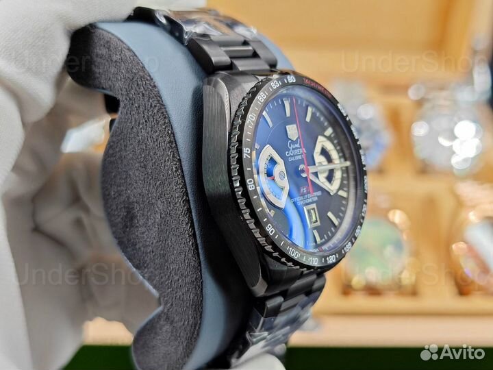 TAG Heuer Carrera Black Мужские часы с хронографом
