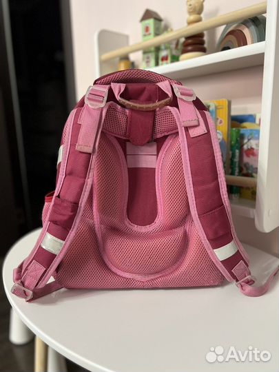 Рюкзак ортопедический School Basic flamingo