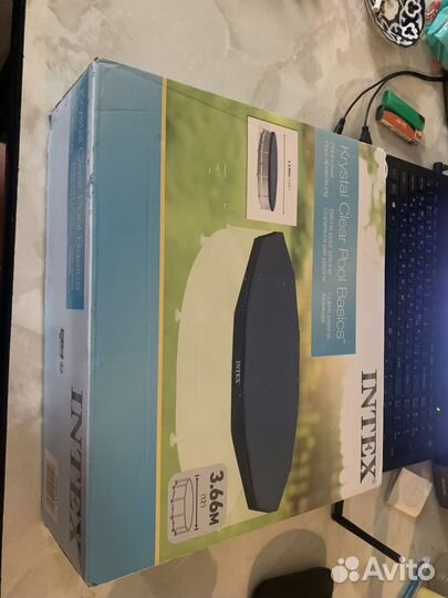 Тент для бассейна 366 новый