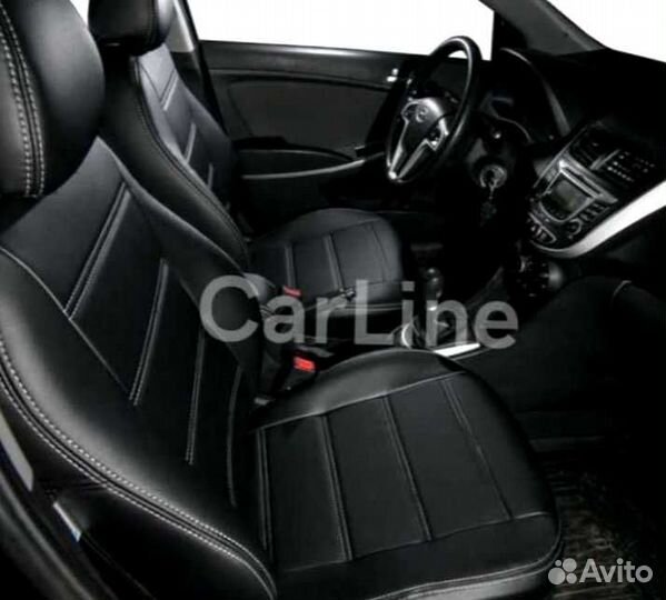 Автомобильные чехлы Hyundai Solaris (I)