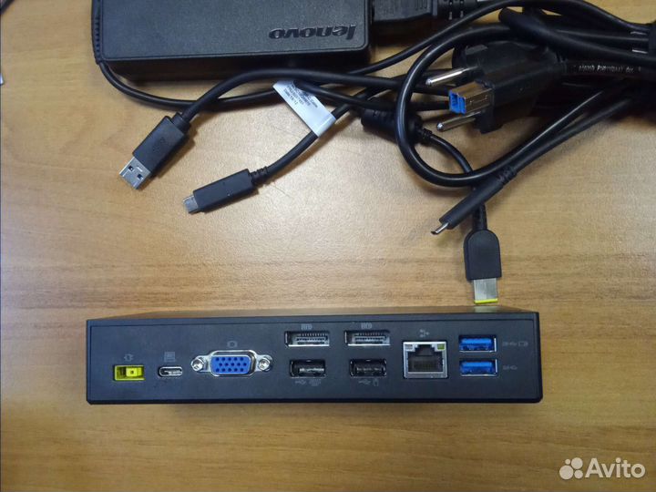 Докстанция LenovoThinkPad USB-C DK1633
