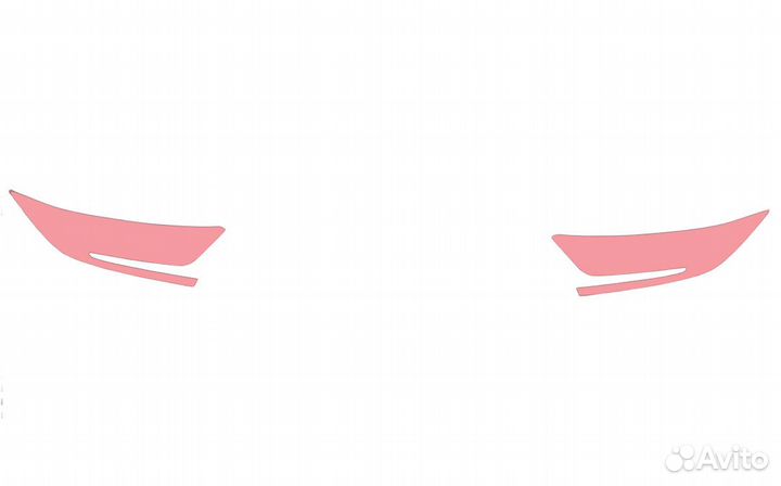 Плёнка для оклейки фар на автомобиле Honda CR-V (2