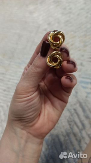 Серьги бижутерия