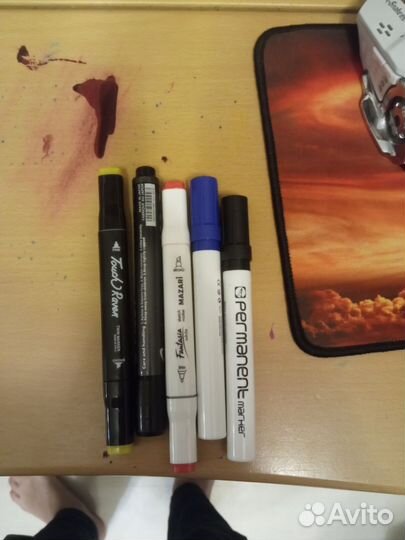 Набор графити и маркеров