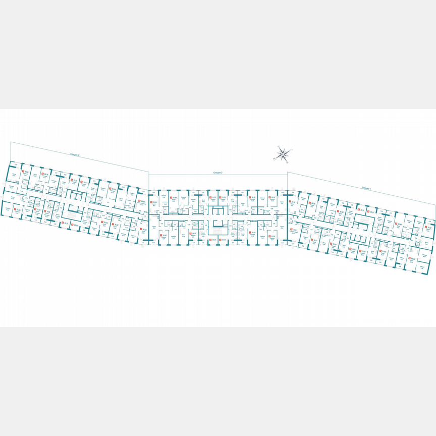 1-к. квартира, 38,7 м², 7/18 эт.