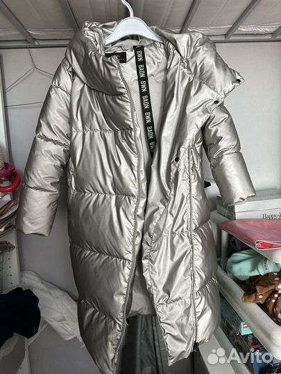 Пуховое пальто детское