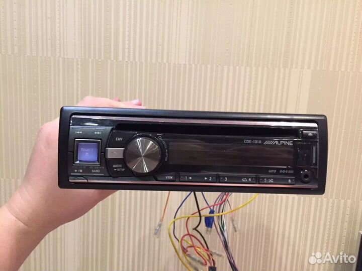 Автомагнитола alpine