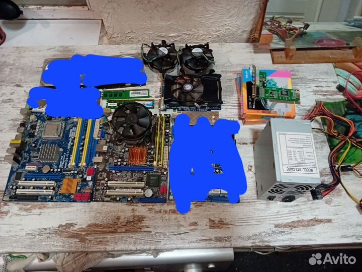 Лот комплектующих