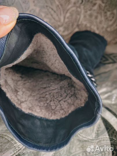 Сапоги зимние натур. р-р 40