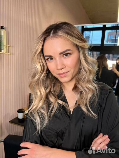 Окрашивание волос airtouch, шатуш, белаяж