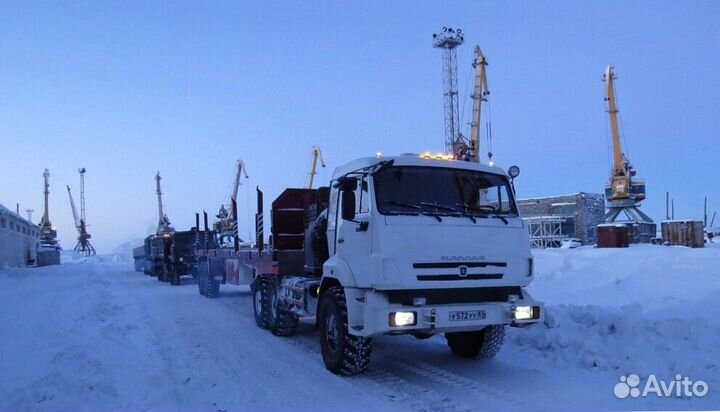 Грузоперевозки, шаланда, длиномер, трал кран
