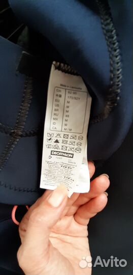 Сухой гидрокостюм женский