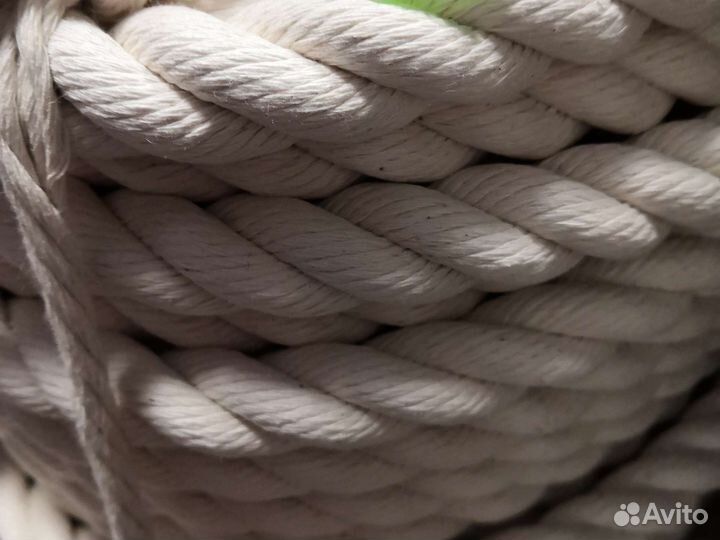 Канат хлопчатобумажный веревка 20 мм не альпинизма